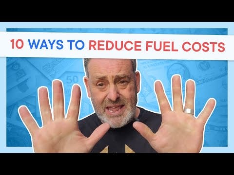 How to save money: 10 Ways to Reduce Fuel Costs | Pete the Courier Driver
